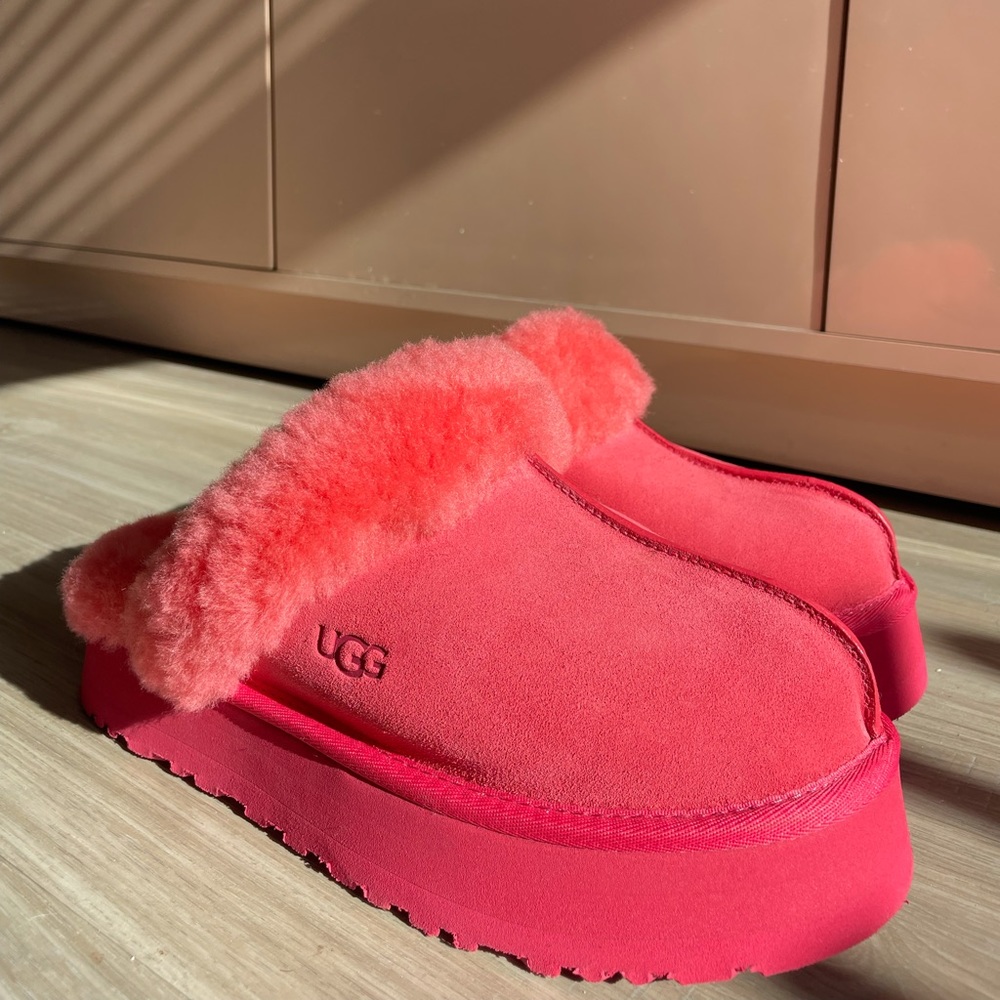 New Ugg Disquette Slipper Pink